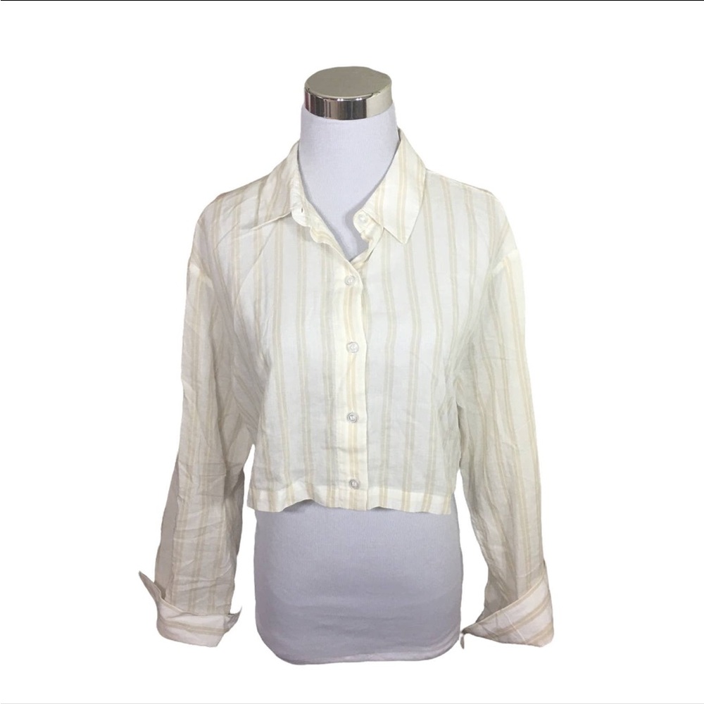 crop shirt coverup
